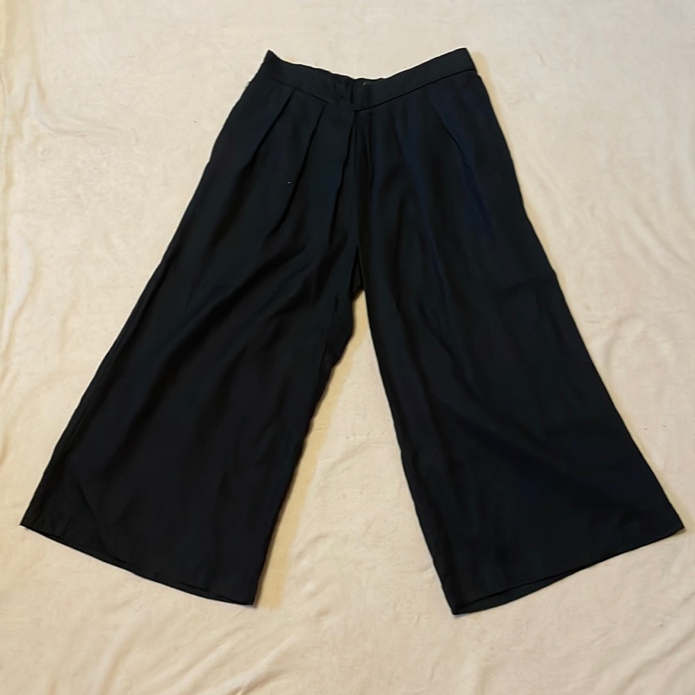Petite Black Pull-On Loft Culottes, XS Petite